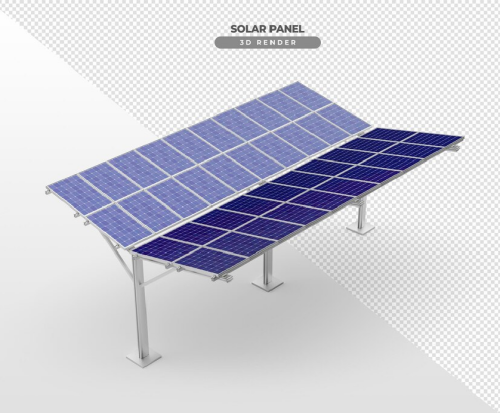 Solar-Überdachung T- oder L-förmig möglich